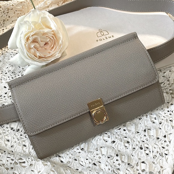 Polene Handbags - Polene Numero Sept Belt Bag (Taupe)